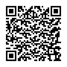 QR-код для номера телефона +12197264154