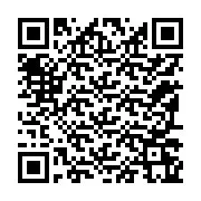 QR Code pour le numéro de téléphone +12197265369