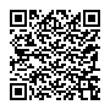 Codice QR per il numero di telefono +12197268184