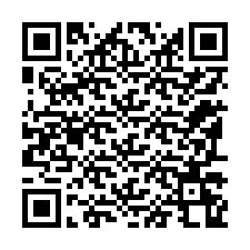 Codice QR per il numero di telefono +12197268579