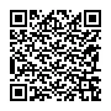 Codice QR per il numero di telefono +12197269032