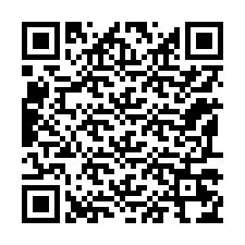 QR Code pour le numéro de téléphone +12197274065