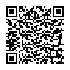 QR-code voor telefoonnummer +12197275008