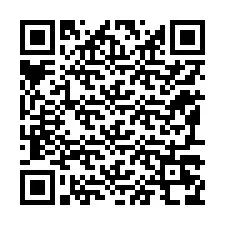 QR код за телефонен номер +12197278812