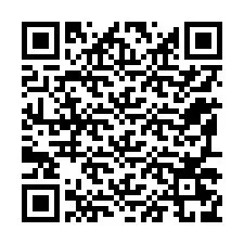 Código QR para número de teléfono +12197279713