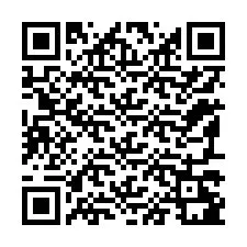Codice QR per il numero di telefono +12197281001