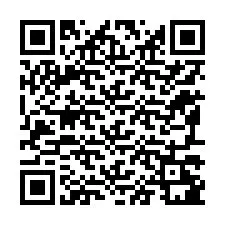 QR-code voor telefoonnummer +12197281002