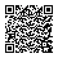 QR код за телефонен номер +12197281312