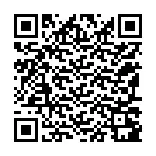 QR kód a telefonszámhoz +12197281334