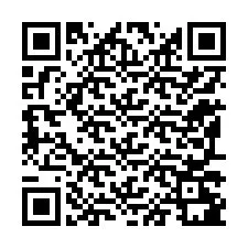 QR kód a telefonszámhoz +12197281336