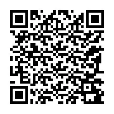 QR-koodi puhelinnumerolle +12197281338