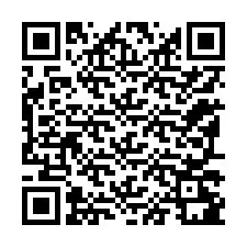 QR-koodi puhelinnumerolle +12197281339