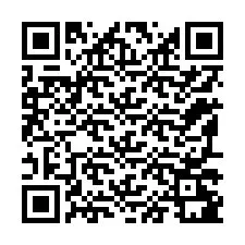 Código QR para número de teléfono +12197281341