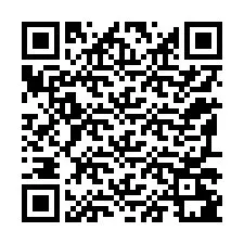 QR-koodi puhelinnumerolle +12197281344