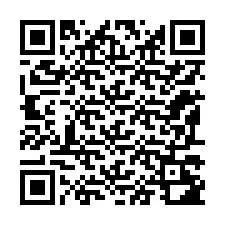 Codice QR per il numero di telefono +12197282075