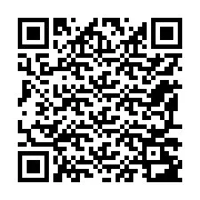 Codice QR per il numero di telefono +12197283327