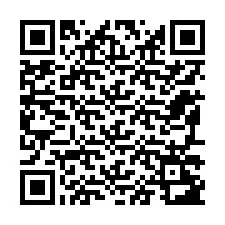 Código QR para número de teléfono +12197283607