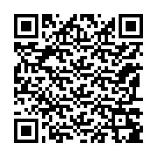 Código QR para número de teléfono +12197285465