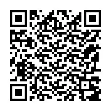 Codice QR per il numero di telefono +12197287055