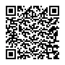 Código QR para número de teléfono +12197358436