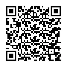 Código QR para número de teléfono +12197358742