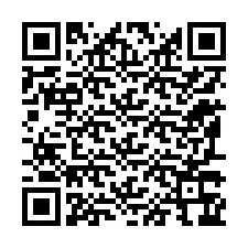 Kode QR untuk nomor Telepon +12197366956