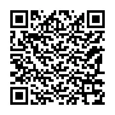 Código QR para número de telefone +12197374631