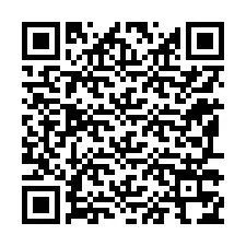 QR код за телефонен номер +12197374632