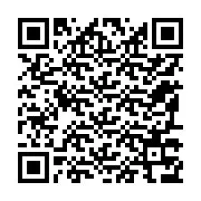 QR-код для номера телефона +12197376543