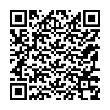 Codice QR per il numero di telefono +12197378745