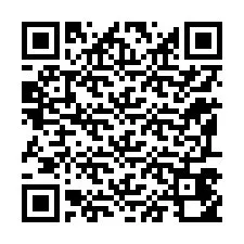 QR-code voor telefoonnummer +12197450062