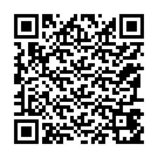 Kode QR untuk nomor Telepon +12197451049