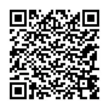 QR код за телефонен номер +12197458235