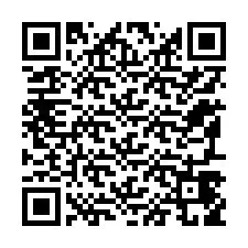 QR код за телефонен номер +12197459803