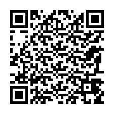 QR-Code für Telefonnummer +12197459817