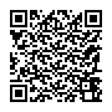 Kod QR dla numeru telefonu +12197460915