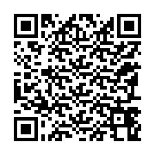 Código QR para número de teléfono +12197468428