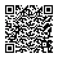 QR Code สำหรับหมายเลขโทรศัพท์ +12197468431