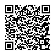 QR Code สำหรับหมายเลขโทรศัพท์ +12197470512