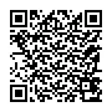 QR-koodi puhelinnumerolle +12197472659