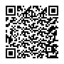 QR код за телефонен номер +12197473159