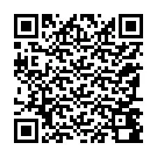 QR-код для номера телефона +12197480398