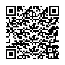 Kode QR untuk nomor Telepon +12197561847