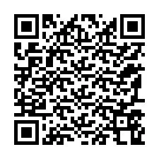 QR Code สำหรับหมายเลขโทรศัพท์ +12197568114