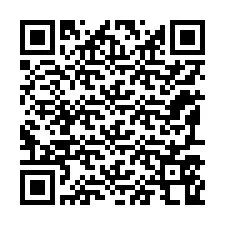 QR Code สำหรับหมายเลขโทรศัพท์ +12197568115