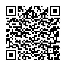 Codice QR per il numero di telefono +12197579822