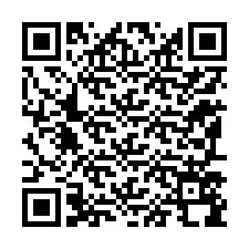 Kode QR untuk nomor Telepon +12197598632