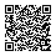 QR Code pour le numéro de téléphone +12197611627