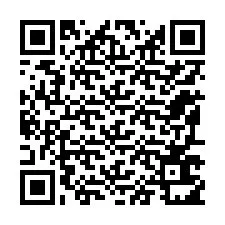 QR-код для номера телефона +12197611757