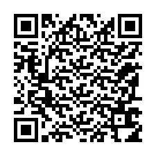 QR-code voor telefoonnummer +12197614579